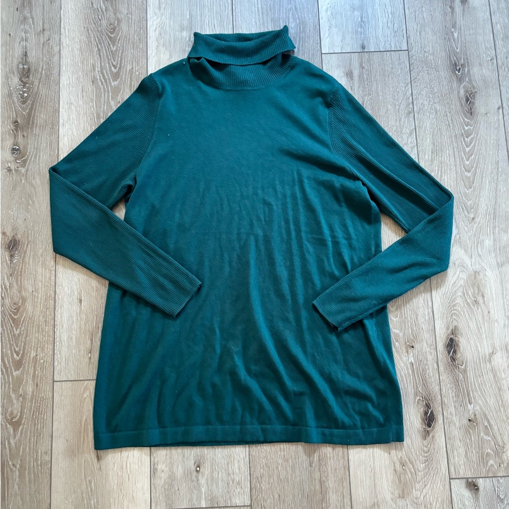 J.Jill Silk & Cotton turtleneck sweater